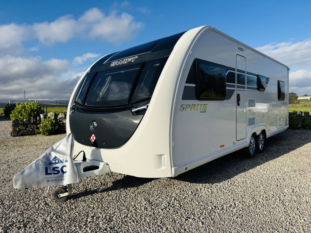 Swift Sprite Grande Quattro  FB 8 ft Wide 