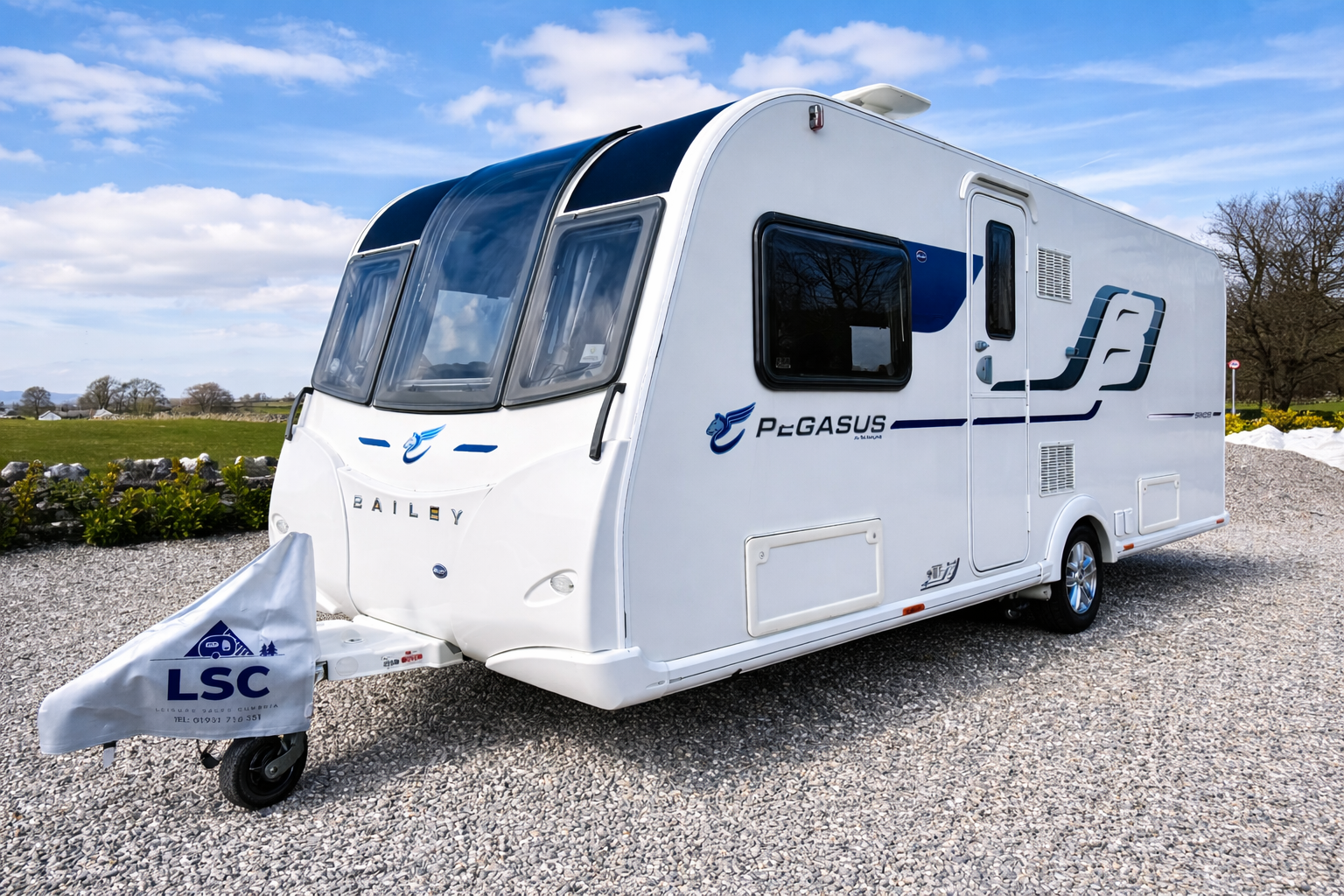 Bailey Pegasus Brindisi  Fixed island bed 